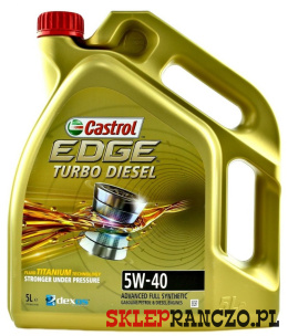 OLEJ CASTROL EDGE TURBO DIESEL 5W/40 5L