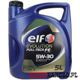 OLEJ ELF EVOLUTION FULL-TECH FE DPF 5W30 5L