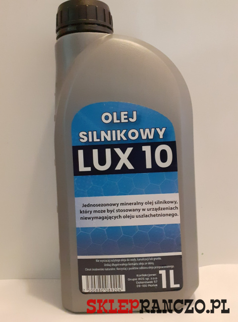 OLEJ SILNIKOWY LUX 10 sklepranczo.pl